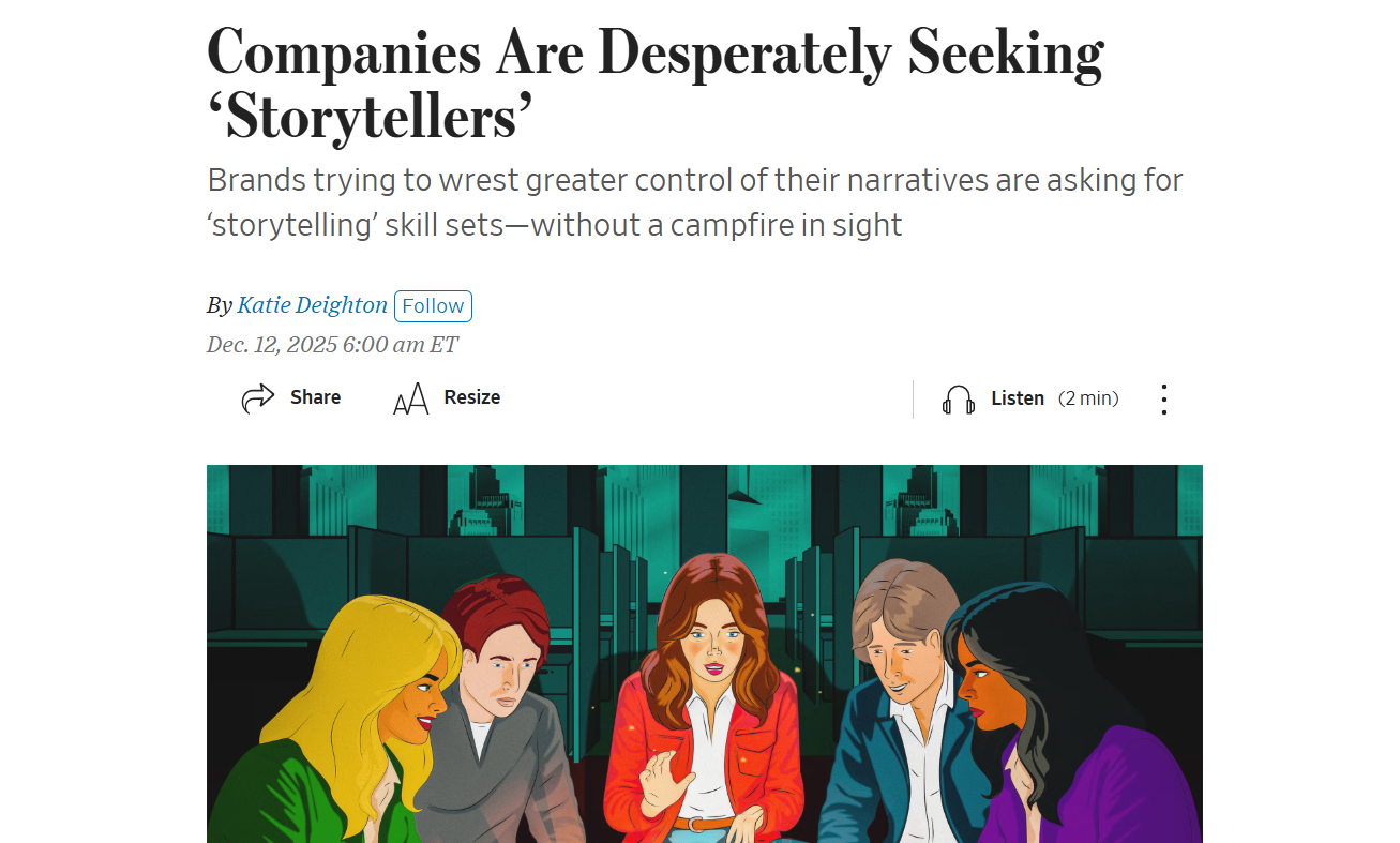 [Deep Dive ] 구글이 연봉 4억에 스토리텔러를 모셔가는 이유 - 신뢰의 위기 시대, 기업이 스스로 언론이 되는 법